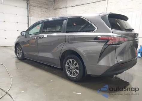 2021 Toyota Sienna Xle из США, поврежденный, VIN 5TDYSKFC2MS004130